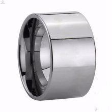 Diseño de anillos de carburo de tungsteno chapado elegante con estilo único